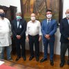 Presidente da Confederação das Santas Casas de Misericórdia, Hospitais e Entidades Filantrópicas visita a Santa Casa de Santos